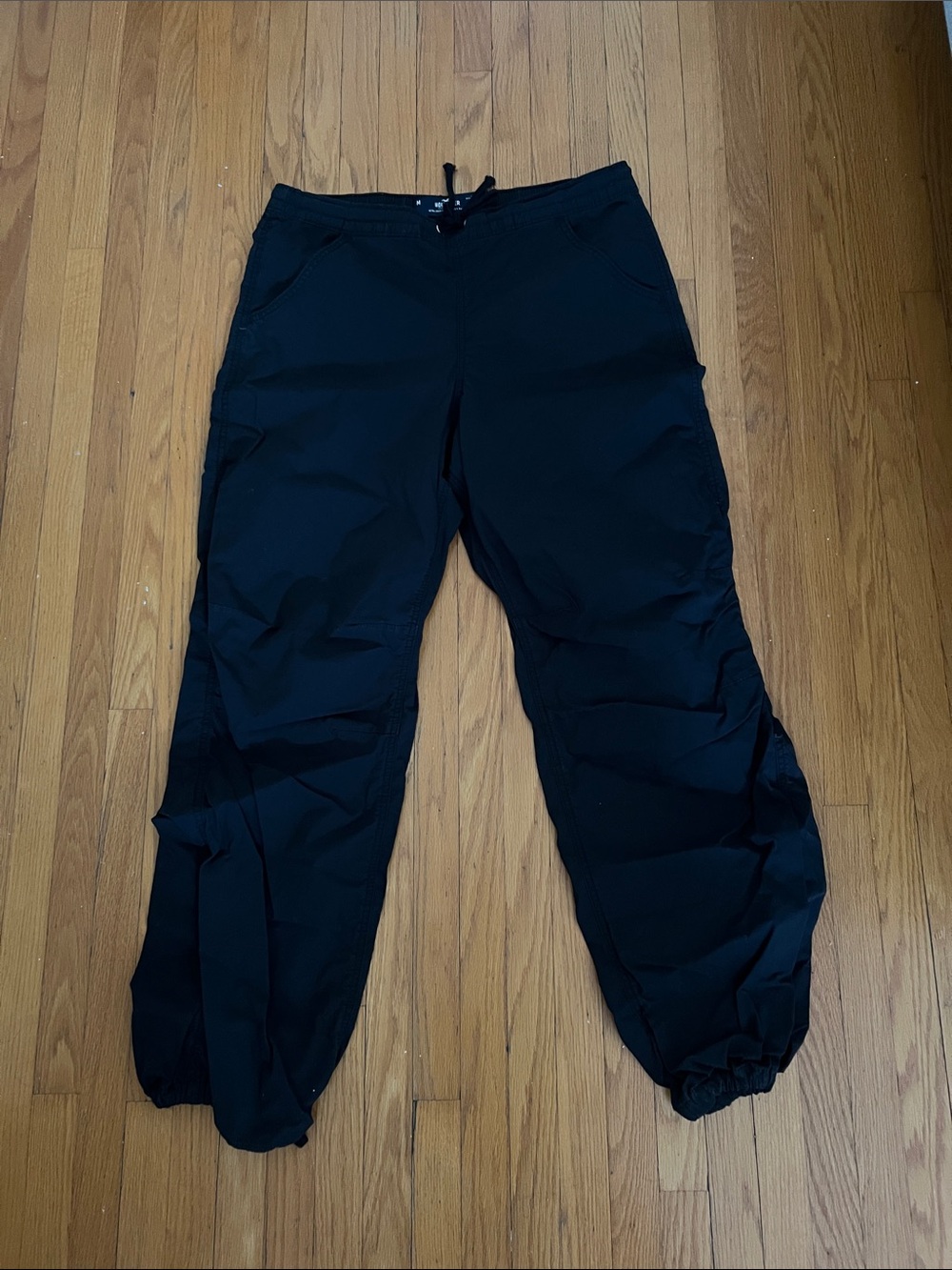 Hollister Black Ultra High-Rise Baggy Pants